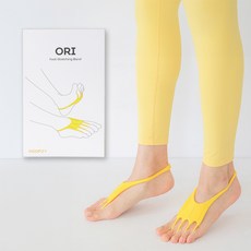 눕지 발아치교정 평발 족저근막염 스트레칭밴드, 1개