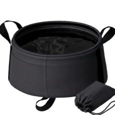 휴대용 물통 다용도 내구성 방수 대용량 물통 간편 물주머니 접이식 바구니 세차용 워터백 야외용 차박