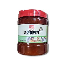 화미 쫄면 비빔장 2kg+6통 1박스, 2kg, 6개