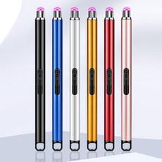 5시건 당일배송 충전식 USB 플라즈마 점화스틱 간편 캔들 뜸 점화기 빠른배송, 레드, 1개