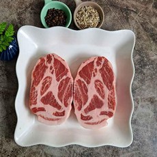 진코어 에어프라이어 통목살 2kg, 1.5cm, 1개
