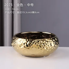 세라믹 화분 꽃꽂이 꽃병 수경 다육 원예 용품 분재 정원, [05] white-M 19.3x8cm, 1개