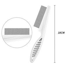 액세서리 반려 제거 털 동물 브러시 1 햄스터 벼룩 빗 토끼 기니피그 그루밍, 1개, G.흰색줄무늬18CM구매추천