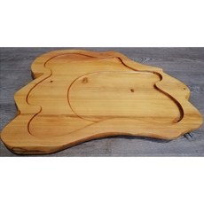 台灣黃檜手工茶盤, 1個