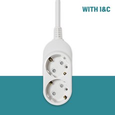 위드아이엔씨 국산 접지 멀티탭 2구 WI-MC1021, 1개, 3m