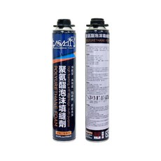 ASAHI 聚氨酯泡沫填縫劑 GFA-900克 快乾型 高強度 抗收縮 多用途 填縫工程專用, 1個