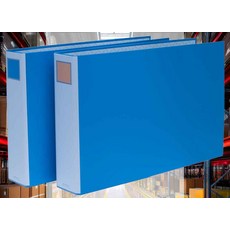 A3 가로형바인더6cm 청색 영수증 포트폴리오 교사용 학교 오피스 수업노트