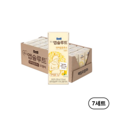 매일유업 맘스앱솔루트 식이섬유주스 오렌지 200밀리리터, 200ml, 168개