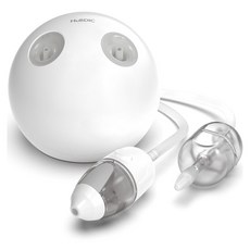휴비딕 크린노즈 인아웃 전동식 의료용 콧물흡입기, 그레이, 1박스, 그레이