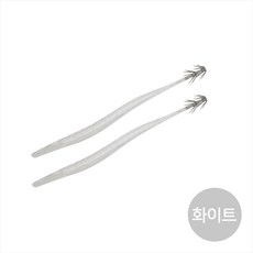 더블킬 한치스테 이카스틱 화이트 한치 오징어스틱 한치에기, 1개, 단품