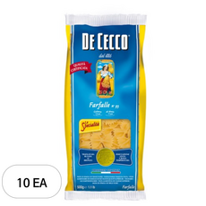 데체코 파팔레, 500g, 10개