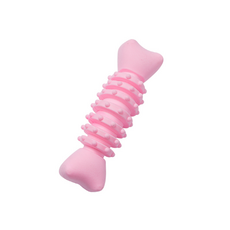 펫먼트 강아지 파스텔 뼈다귀 장난감, 1개, 핑크