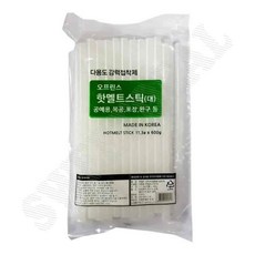 글루건심 대 276x11.3mm 약20개입 팩 (1개입) 글루건스틱 핫멜트스틱
