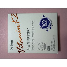 [공식] 닥터린 초임계 비타민 K2, 30정, 1개