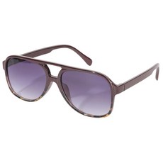 AOOLIA Retro TAC 편광 에비에이터 선글라스 TR-90 프레임 여성 남성 트렌디 Sunnies 운전 눈부심 방지 UV400 보호 퍼플 레오파드 단일 사이즈