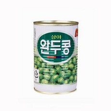 삼아 원터치 통조림 완두콩 400G, 1개