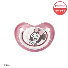 더블하트 디즈니 펀프렌즈 쪽쪽이 노리개 젖꼭지, 2개, 미니, M/3개월~
