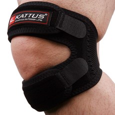 KATTUS 카투스 KA649 무릅보호대 국산, 블랙, 1개