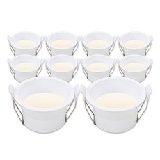 라인라이팅 LED 어반(움푹) 3인치 다운라이트 8w, 10개, 어반(움푹)3인치 8w 주백(아이보리빛)