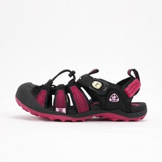 GP 女 護趾運動涼鞋 戶外越野涉水溯溪 防滑黑色桃紅色 G9224W-15