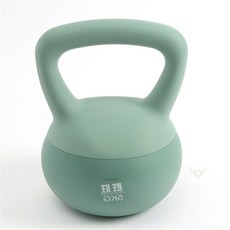 애나허니 코어운동용 케틀벨 5kg 그린 피트니스용케틀벨