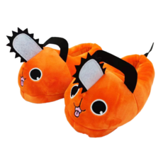 체인소맨 포치타 귀여운 털 슬리퍼 실내화 굿즈