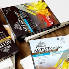 제이오스토어 정사각형 캔버스 25x25cm 무지 면천 풍경화 캔버스액자