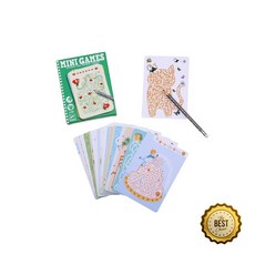 7세 두뇌발달놀이 미로찾기 카드 길찾기게임 육아용 단체놀이 6세보드게임, 1개