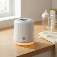 워너홈 분유쉐이커 밀크쉐이커 자동쉐이커 수유등 기능 무선 휴대 가능, 화이트, 1개