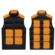 스타일닥터 발열 조끼 남성 여성 겨울 열선 USB 온열 패딩 열선 온열 골프 캠핑 낚시 여행 차박 산악