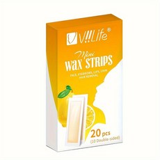 호환 얼굴 스트립 털 제거 빠르고 고통 없는 키트 모든 피부 유형용 10/20개 ﻿, 20pcs, 20개