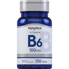 파이핑락 비타민 B6 100mg 타블릿, 250정, 5개
