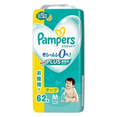 Pampers 幫寶適 乾爽護理紙尿褲, M, 62片