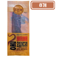 써라클)빼빼롱오징어다리 42g, 8개