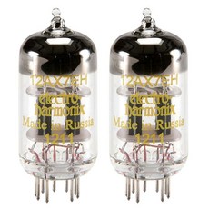 신제품 박스 게인 매칭 페어 (2) Electro-Harmonix 12AX7 진공 튜브, 신제품 박스 게인 매칭 페어 (2) Electro-Ha