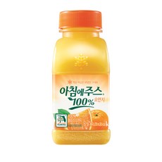서울우유 아침에주스 오렌지 210ml(아이스박스포장), 40개, 210ml