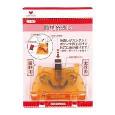 포에스 가와구찌 자동실꿰기 양쪽실꿰기 (12-257), 1개, 옐로우