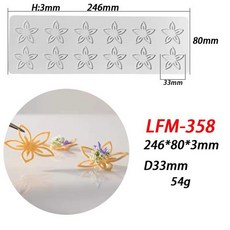 생선 모양 실리콘 밀이삭 7중 전기 장갑 MYFULLY 논스틱 방지 내성 로지 LFM, 두꺼워진 우디스 M 12연소화 히트 스크레이퍼 증정 1