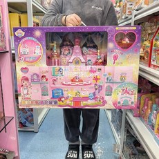 티니핑 매직 하츄핑 키 성 신비한 보물 상자 선물 어린이날, 마법의 열쇠 귀여운 성 큰 세트, 1개