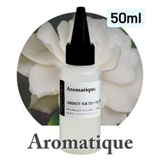 [아로마티끄] 프래그런스 오일-50ml 원액 디퓨저 캔들 향수 석고 방향제 스톤 리필-, 1개, 50ml, 101.화이트 가드니아