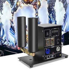 이중 샷 CO₂ 제트 머신 LCD 디스플레이 무대 안개 기계 DMX 제어 디지털 캐논 DJ 파티 나이트클럽 콘서트 쇼용 26-32 피트 높이