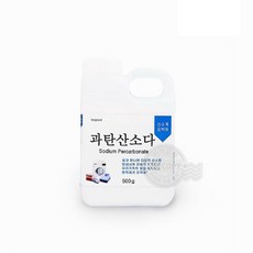 (생활용품)과탄산소다 용기 500g 세척 청소 과탄산, 1개