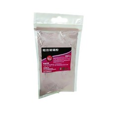 Q-STAR粗目玻璃粉 去油膜 水漬 水痕 刮傷 細紋 嚴重油膜 玻璃膏 玻璃鍍膜 玻璃粉 稀土 氧化, 1個, 粉狀容量100克