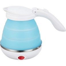 MIYOSHI 折疊旅行矽膠電熱水壺, 藍色500ml