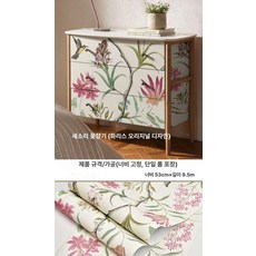 레트로벽지 셀프 엔틱벽지 방수 자체접착 레트로그린3미터, CX1001 버즈 앤 플라워 1롤