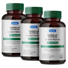 세비톨 보스웰리아 액티브 100, 120정, 3개