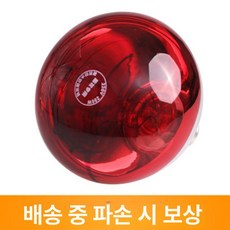 축사 단열 램프 소형 농장 히터 온열 병아리 조명, 250W 5개입 적색광