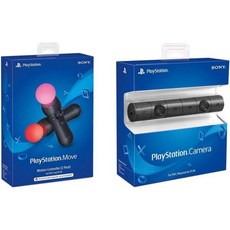 소니 플레이스테이션 VR PSVR 카메라 및 2팩 무브 모션 컨트롤러 PS4