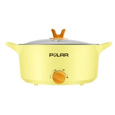 POLAR 普樂 4L多功能電火鍋(黃/綠) PL-5640, 黃