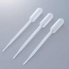 스포이드 3ml 물감조색 과학교구 실험용, 100개입x1봉